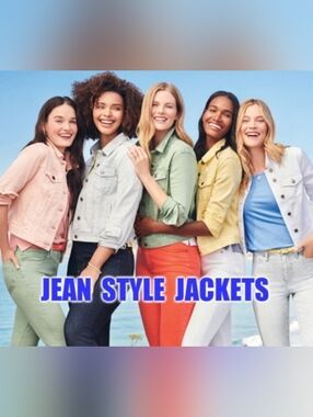 💄Jean Style Jackets